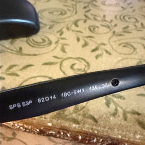 Prada Black and Silver Polarized Aviator Sunglasses - Picture 5 of 8